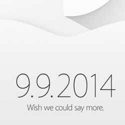 رسمياً : الإعلان عن هاتف الآيفون 6 في التاسع من سبتمبر !