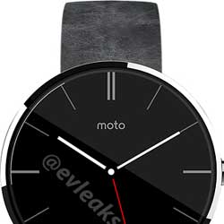 صور مسربة لجهاز Moto 360 يؤكد التصميم الدائري المميز