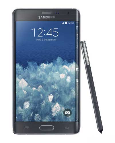 هاتف Samsung Galaxy Note 4 Edge أول هاتف ذكي بشاشة منحنية !