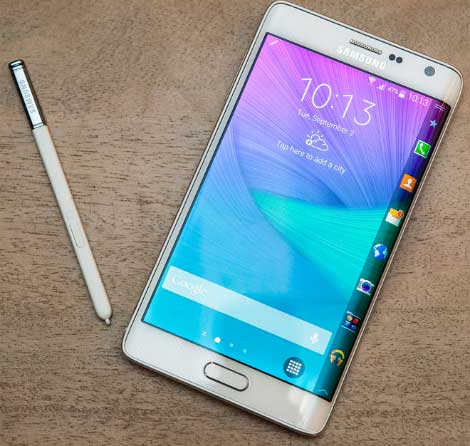 هاتف Galaxy Note Edge ذو الشاشة المنحنية سيتم إطلاقه العام المقبل !