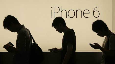 بدء إطلاق هاتفي iPhone 6 و iPhone 6 Plus في الاسواق العالمية