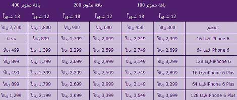 بدء إطلاق الآيفون 6 و الآيفون 6 بلس في الأسواق العربية السعودية