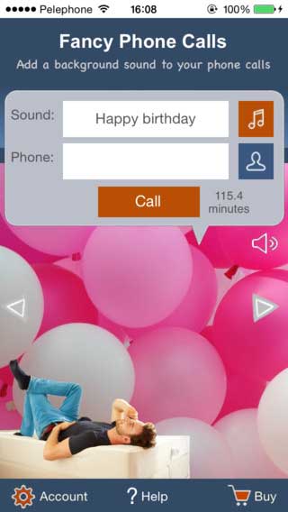 تطبيق Fancy Phone Call