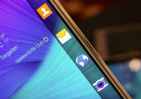 هاتف Samsung Galaxy Note 4 Edge أول هاتف ذكي بشاشة منحنية !