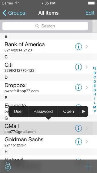 تطبيق pwSafe لحفظ كلمات المرور المهمة - مجانا لوقت محدود