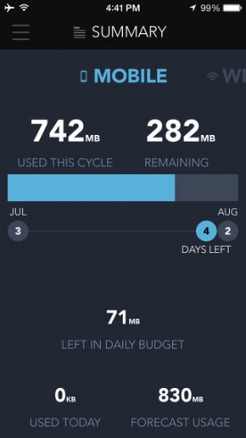تطبيق My Data Manager - لحساب حجم استهلاكك للإنترنت!