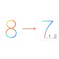 شرح طريقة الرجوع من iOS 8 إلى iOS 7.1.2