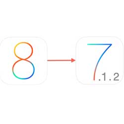 شرح طريقة الرجوع من iOS 8 إلى iOS 7.1.2