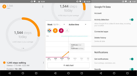 تطبيق Google Fit