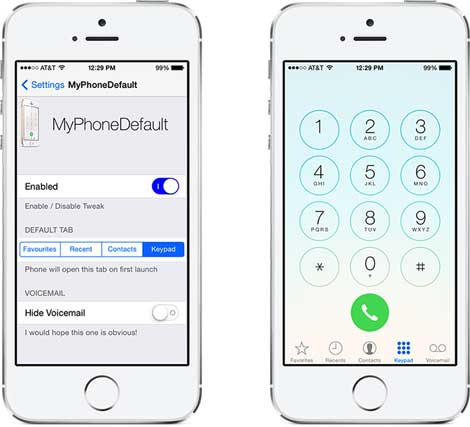 أداة MyPhoneDefault لتخصيص تطبيق الهاتف