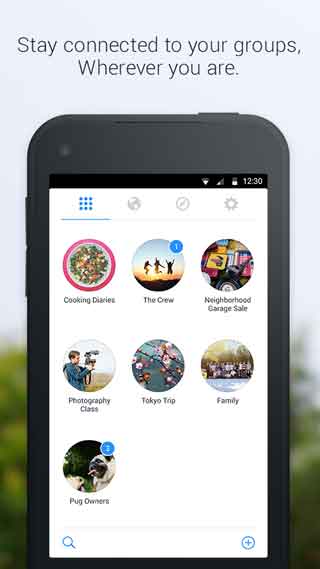فيسبوك تعلن عن تطبيق Facebook Groups الجديد