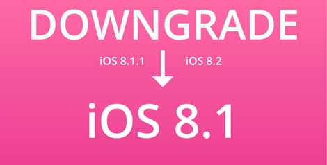 شرح طريقة الرجوع من iOS 8.1.1 إلى 8.1 !