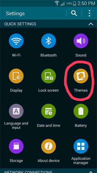 سامسونج قد تتيح ميزة الثيمات لواجهة TouchWiz