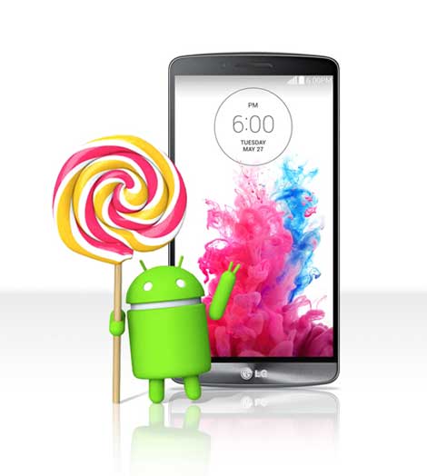 جهاز LG G3 سيحصل على تحديث الأندرويد 5.0 هذا الأسبوع