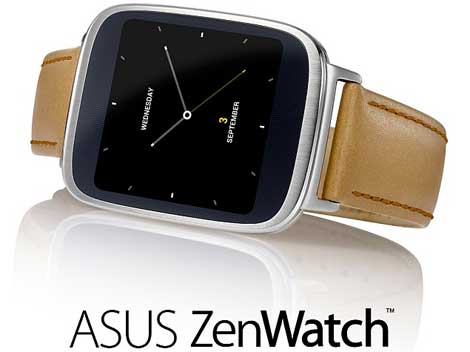 شركة ASUS تعلن ساعة ZenWatch العاملة بالأندرويد وير