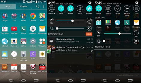 صور جهاز LG G3 بنظام الأندرويد 5.0 Lollipop