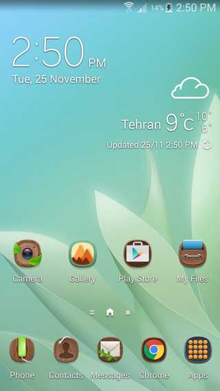 واجهة TouchWiz الجديدة