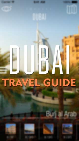 تطبيق Dubai Travel Guide دليلك للسياحة في دبي - للأيفون