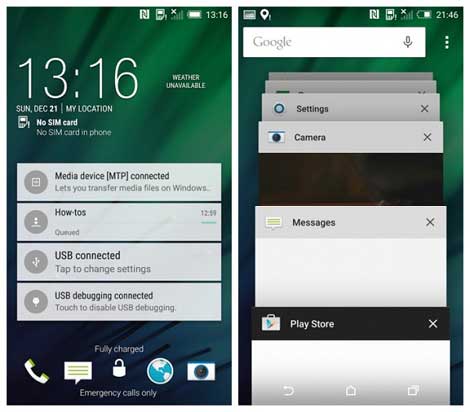 فيديو وصور: جهاز HTC ONE M8 بالأندرويد 5.0.1