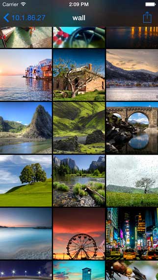 تطبيق Air-Photos لمشاهدة صورك من حاسبك على جهازك الذكي