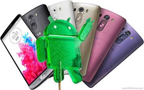 جهاز LG G3 يحصل على الأندرويد 5.0 في بريطانيا