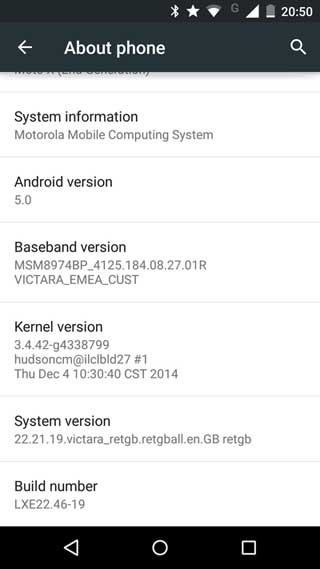 جهاز MOTO X 2014 يحصل على الأندرويد 5.0 في بريطانيا