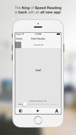 تطبيق Flash Reader لقراءة المقالات بسرعة