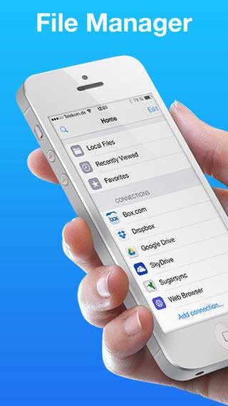 تطبيق File Manager App لإدارة الملفات