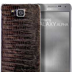 سامسونج تطلق مجموعة من أجهزة Galaxy Alpha بالجلد