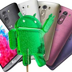 جهاز LG G3 يحصل على الأندرويد 5.0 في بريطانيا