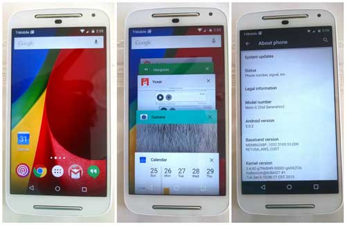 جهاز Moto G الجيل الأول والثاني يحصلان على الاندرويد 5.0.2