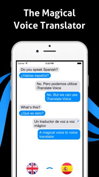 تطبيق iTranslate Voice الترجمة الصوتية لعدة لغات