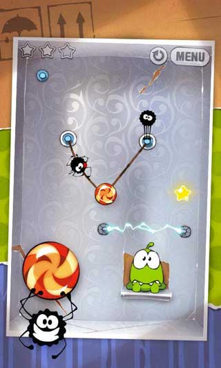 لعبة Cut the Rope الرائعة والمسلية