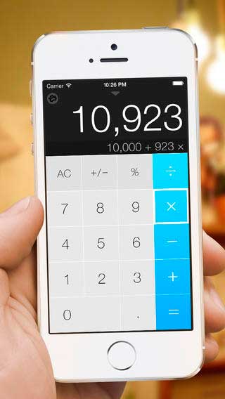 تطبيق Basic Calc Pro آلة حاسبة راقية ومذهلة