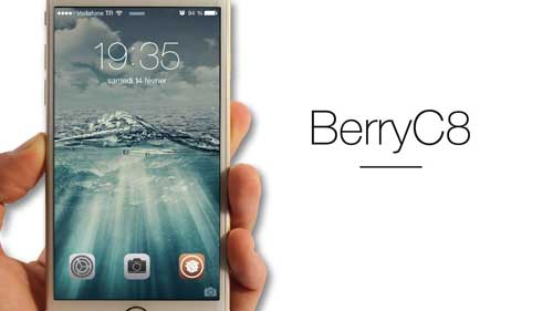 سيديا: أداة BerryC8 لإضافة أيقونات التطبيقات لشاشة القفل