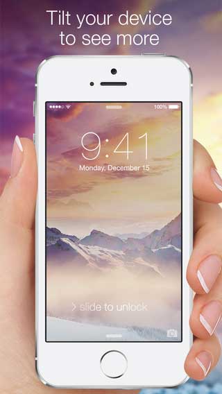 تطبيق Wallpapers for iOS 8 للحصول على أفضل الخلفيات الرائعة