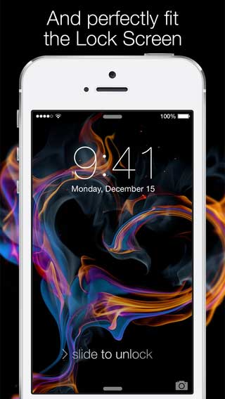 تطبيق Wallpapers for iOS 8