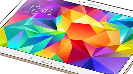 الجهاز اللوحي Galaxy Tab S 10.5 يحصل على الاندرويد 5.0.2