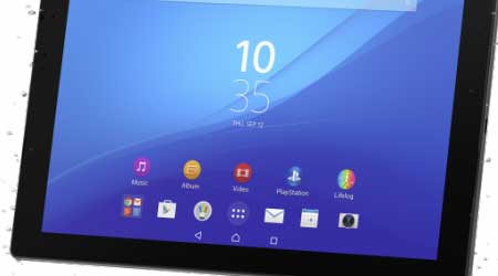 سوني تعلن رسميا عن اللوحي Xperia Z4 Tablet