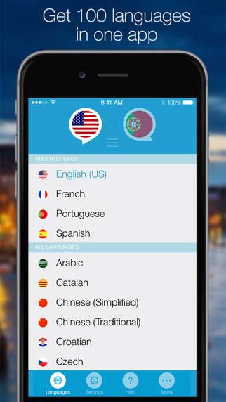 تطبيق Speak & Translate