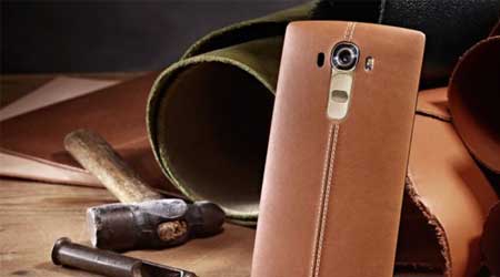 ألبوم صور: جهاز LG G4 سيكون بغلاف من الجلد وتصميم منحني