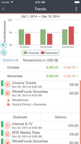 تطبيق MoneyWiz 2 لإدارة أمورك المالية وتنظيمها
