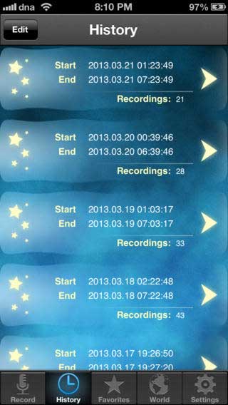 تطبيق Dream Talk Recorder لتسجيل أحلامك أثناء النوم