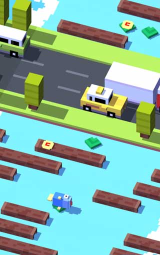 لعبة Crossy Road المسلية والكلاسيكية للاندرويد