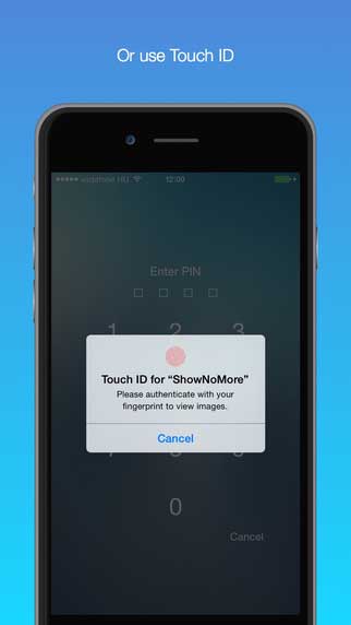 تطبيق Show No More لحفظ صورك في مكان آمن