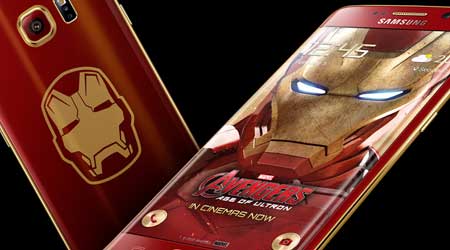 سامسونج تعلن عن نسخة Iron Man المحدودة من جالاكسي S6 إدج