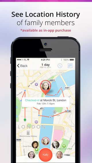 تطبيق Family Locator لمعرفة مكان أفراد العائلة والدردشة
