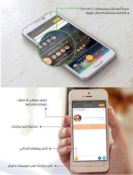 تطبيق Whatshudoin - دردشة وتواصل اجتماعي بفكرة ذكية