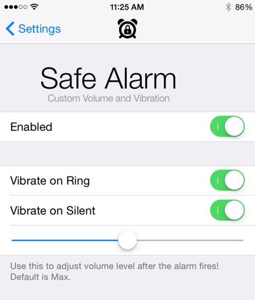 ميزة Safe Alarm أو المنبه الآمن لضمان رنين المنبه