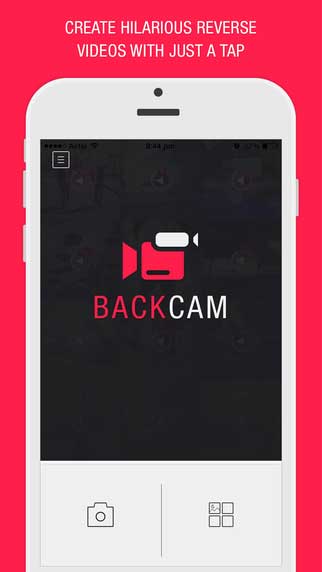 تطبيق Back Cam لعكس تشغيل مقاطع الفيديو - للمتعة والتسلية